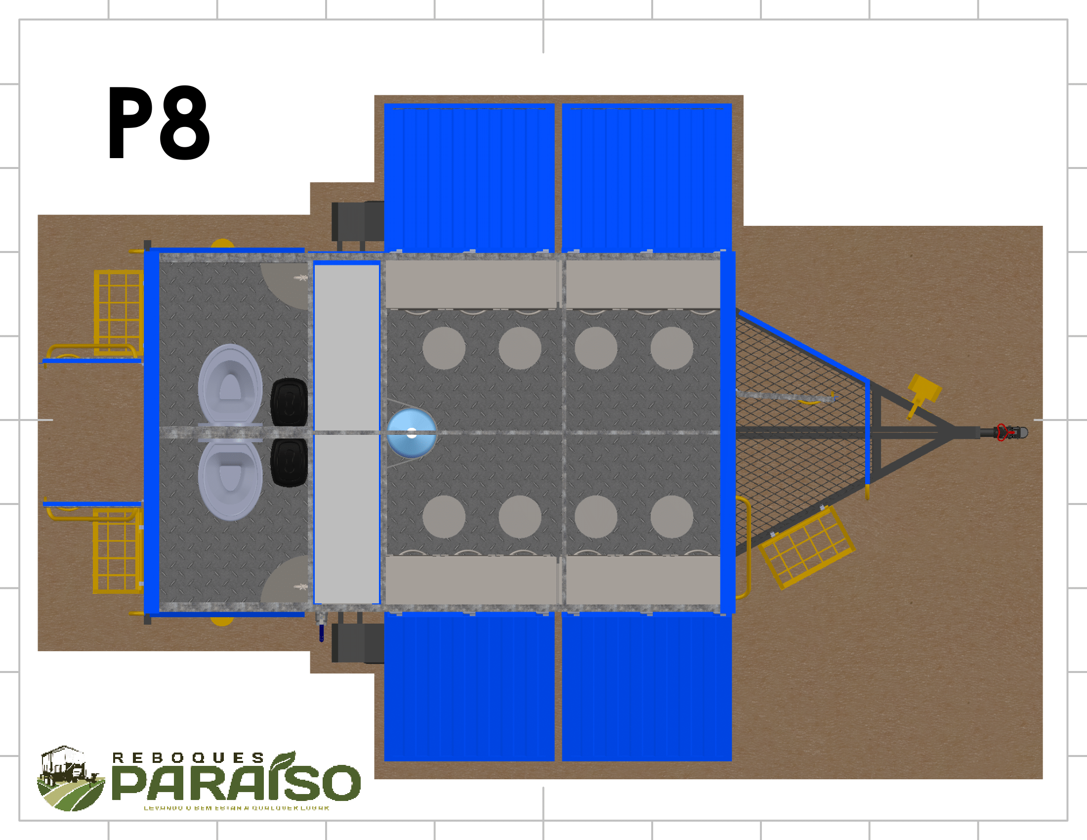 MODELO DE 8 PESSOAS